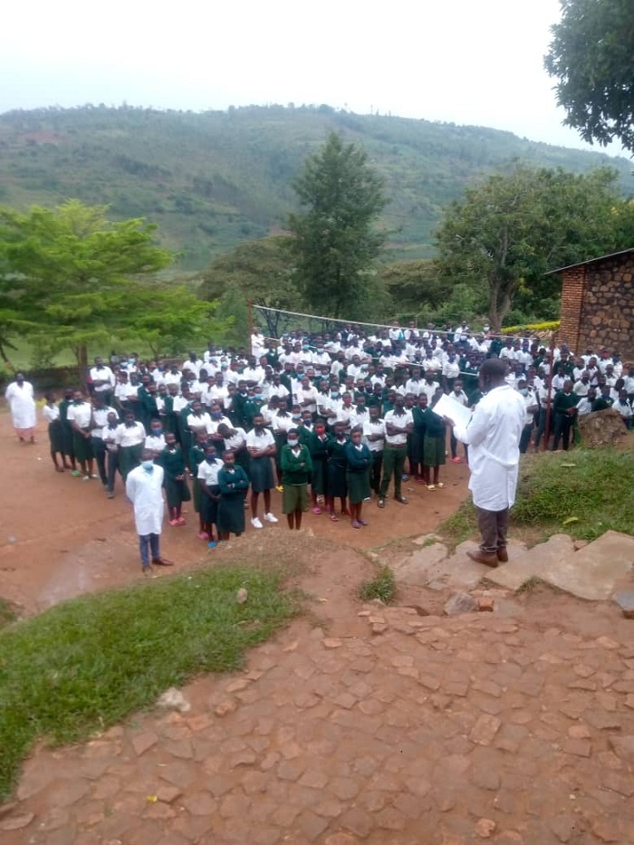 Abanyeshuri mu Karere ka Gicumbi baganirijwe ku muco w'ubutwari