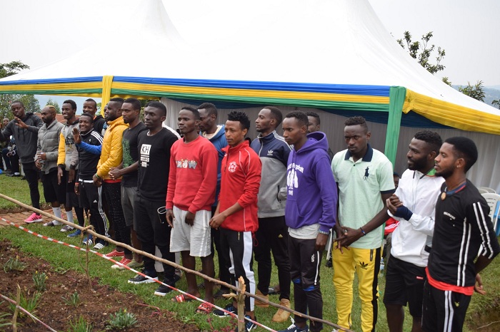 Abakinnyi ba Gicumbi FC na bo bakurikiye inama bagiriwe zo guharanira ubutwari