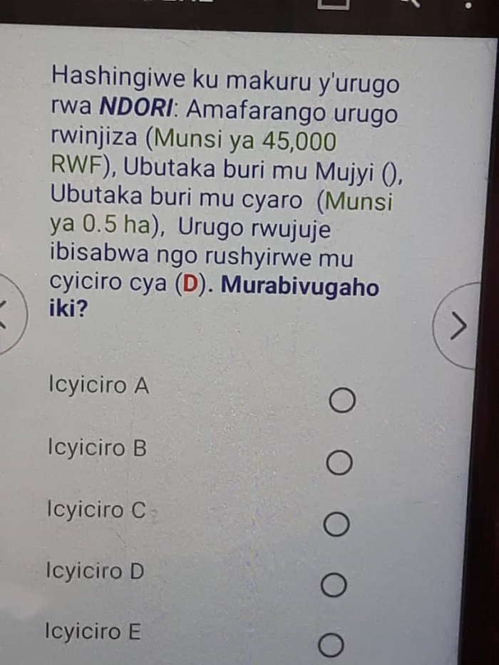 Ikoranabuhanga rishyira abaturage mu byiciro bishya by'ubudehe rihita ritanga igisubizo ako kanya