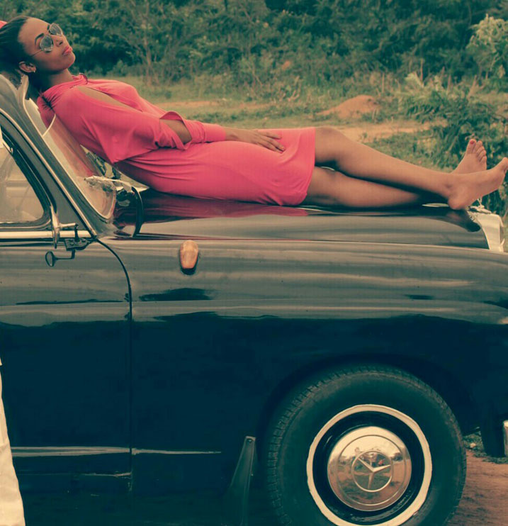 Giggy, umukunzi wa Producer Bob.