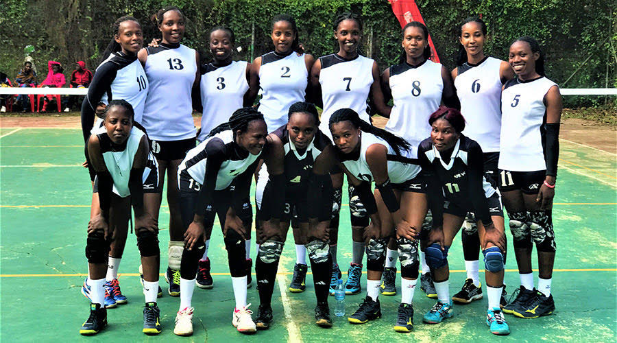 Muri 2019 ubwo ikipe ya APR VC y'abagore yatsindirwaga ku mukino wa nyuma