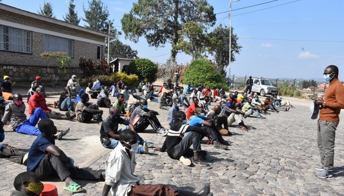 Gisagara hafashwe abantu 172