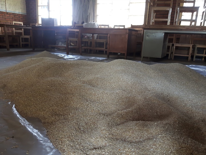 GS Gisozi bafatiranye ibiribwa byabitswe mu mashuri bishobora kwangirika, babyitaho