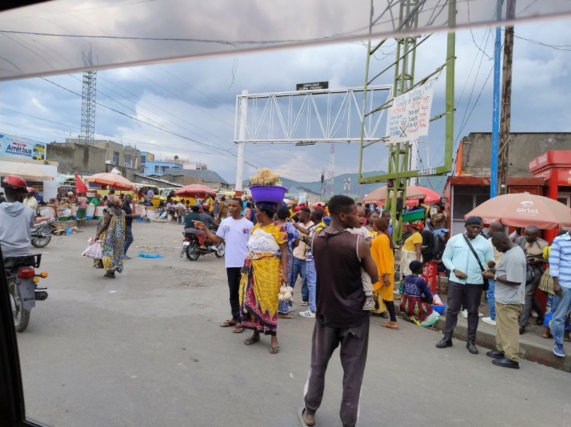 Ifoto Peter Fahrenholtz yafashe mu mujyi wa Goma