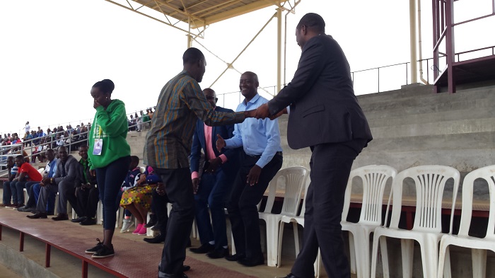 Guverineri w'Intara y'Iburasirazuba na we yaje kureba uwo mukino