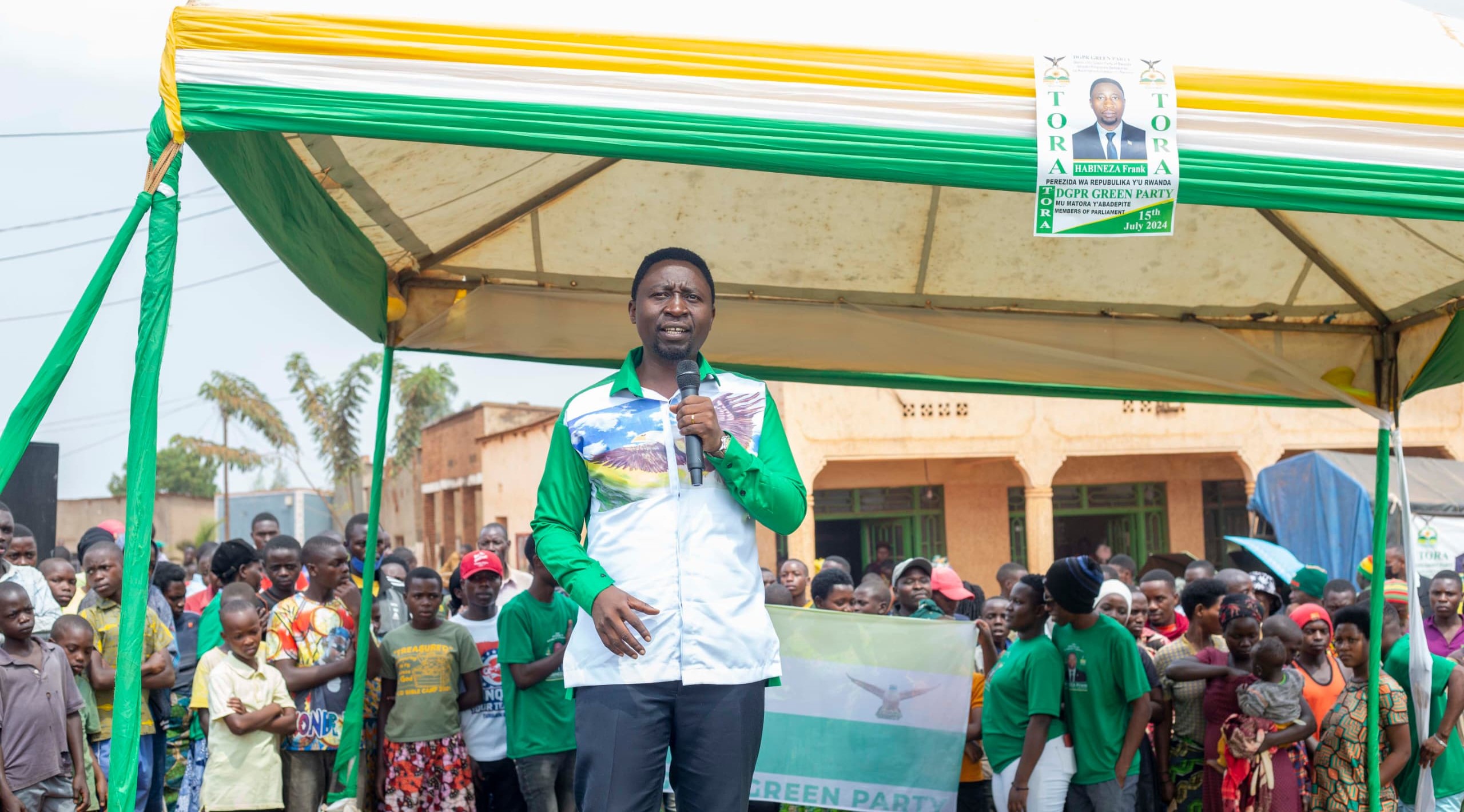 Dr. Habineza yasezeranyije abaturage b