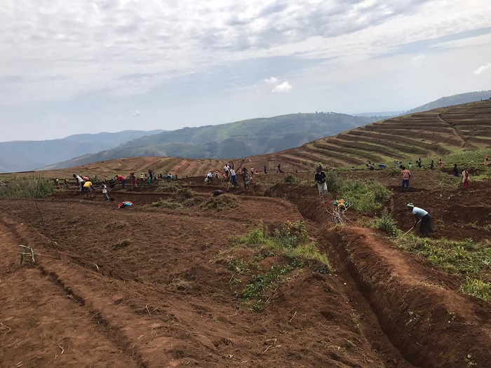 Abasaga ibihumbi 5 ni bo bahawe akazi ko gutunganya amaterasi