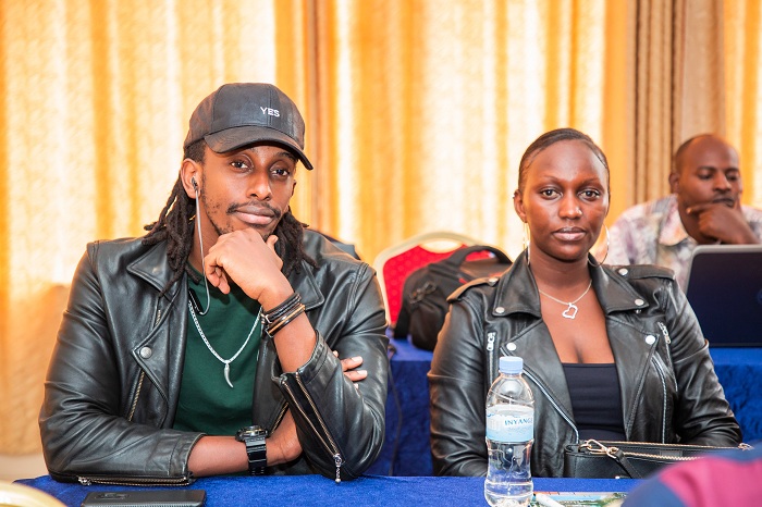 Abahanzi batandukanye bitabiriye inama