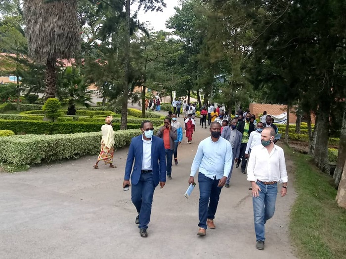 Bakoze urugendo shuri basura ahantu hanyuranye hazakorerwa iyo mishinga