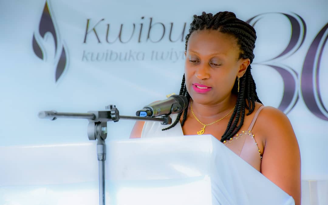 Guverineri w'Intara y'Amajyepfo Kayitesi Alice avuga ko Jenoside yakorewe Abatutsi ari imbuto zeze ku buyobozi bubi