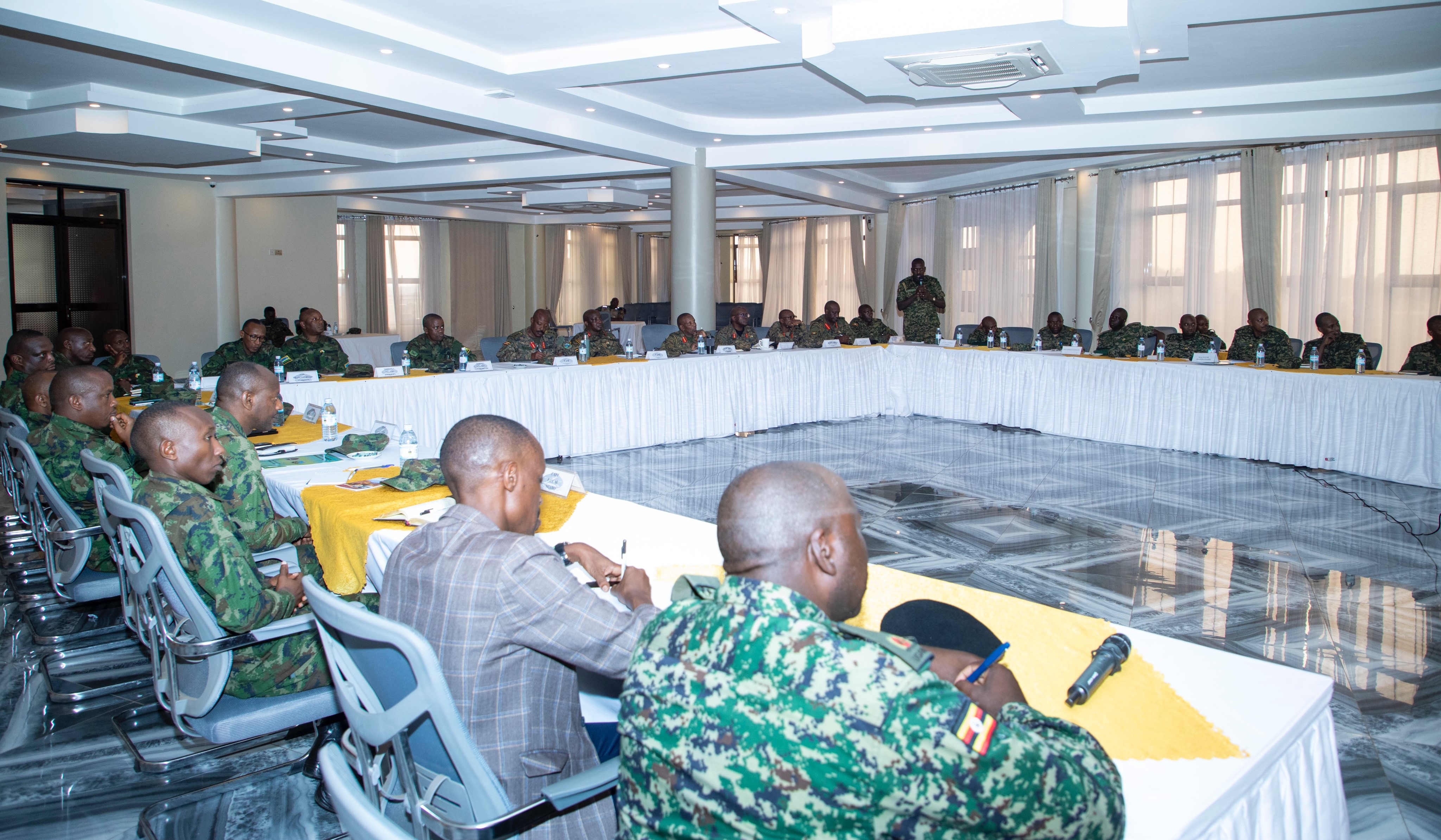 Iyi nama yahuje Ingabo z'u Rwanda na Uganda yabereye i Mbarara