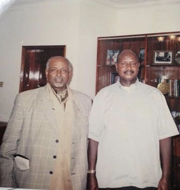 Uyu mugabo kandi yari inshuti ikomeye ya Perezida wa Uganda Museveni