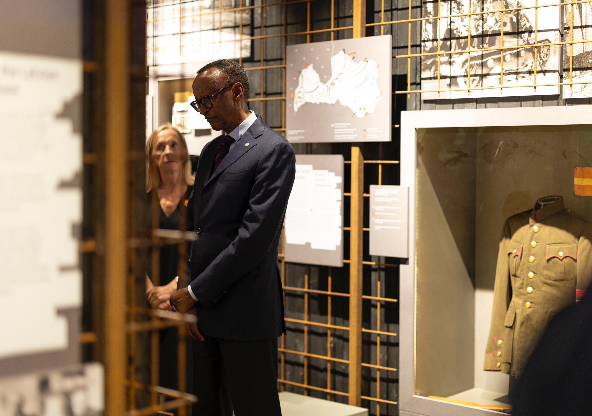 Perezida Kagame yasuye inzu ndangamurage ya Latvia