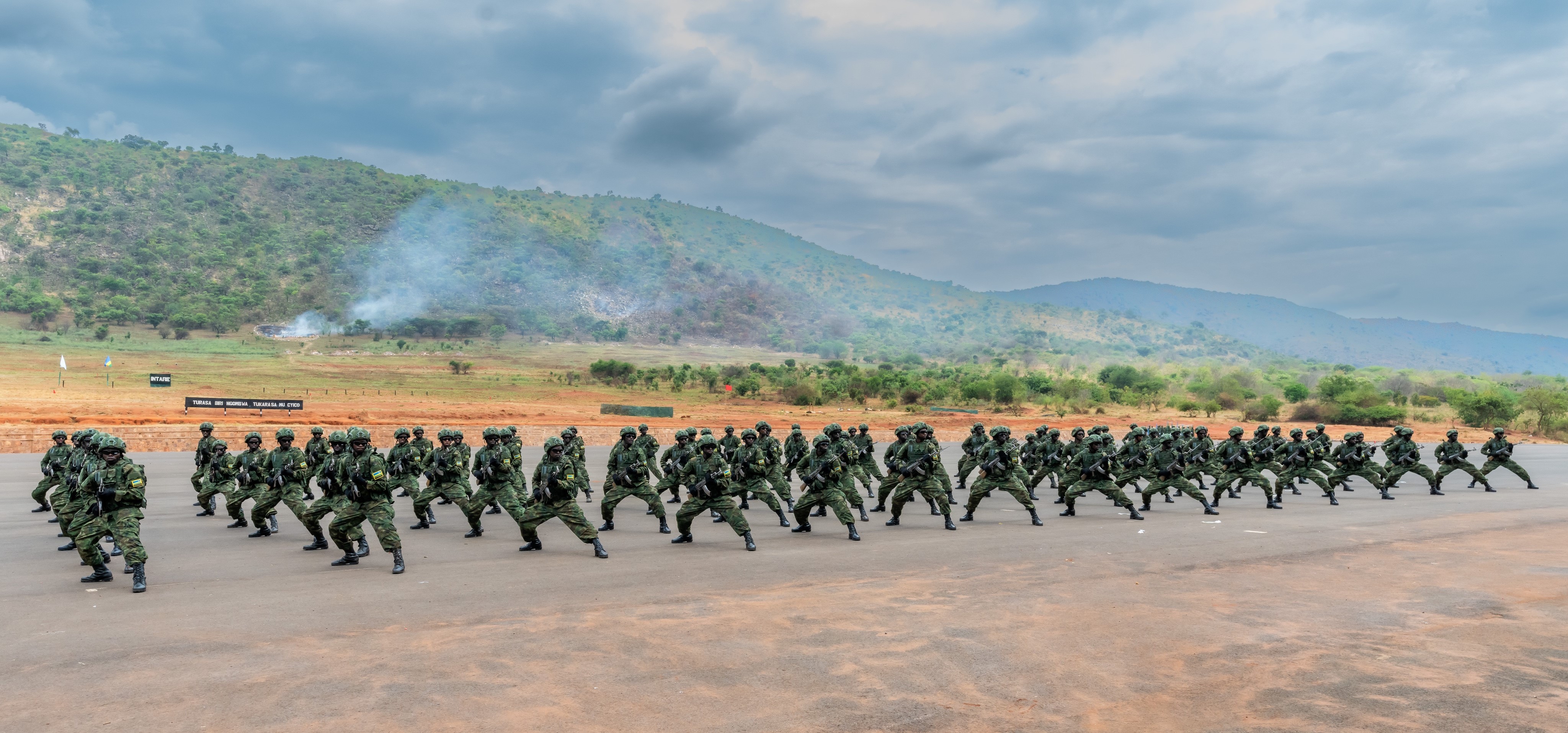 RDF yakiriye abasirikare bashya basoje imyitozo y