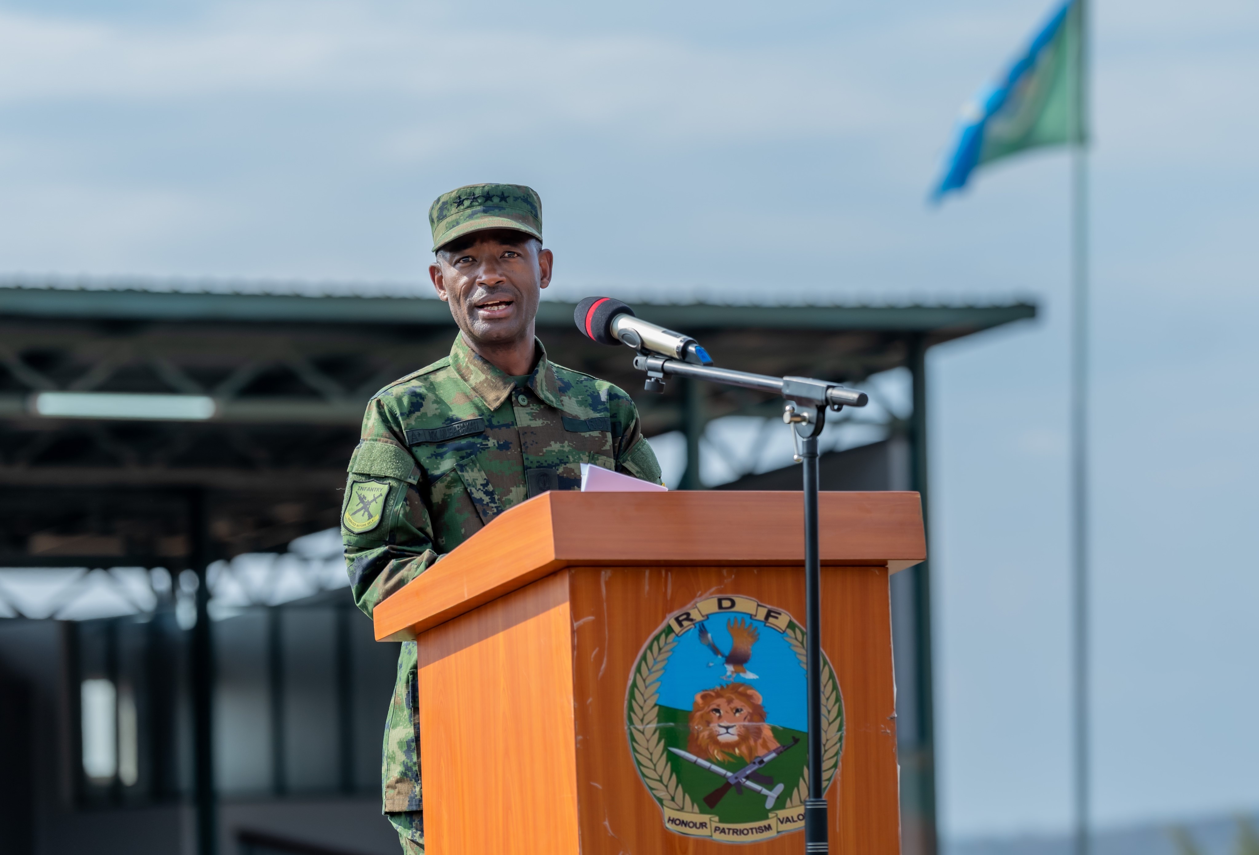 Gen Mubarakh yashimye aba basirikare binjiye mu Ngabo z'u Rwanda