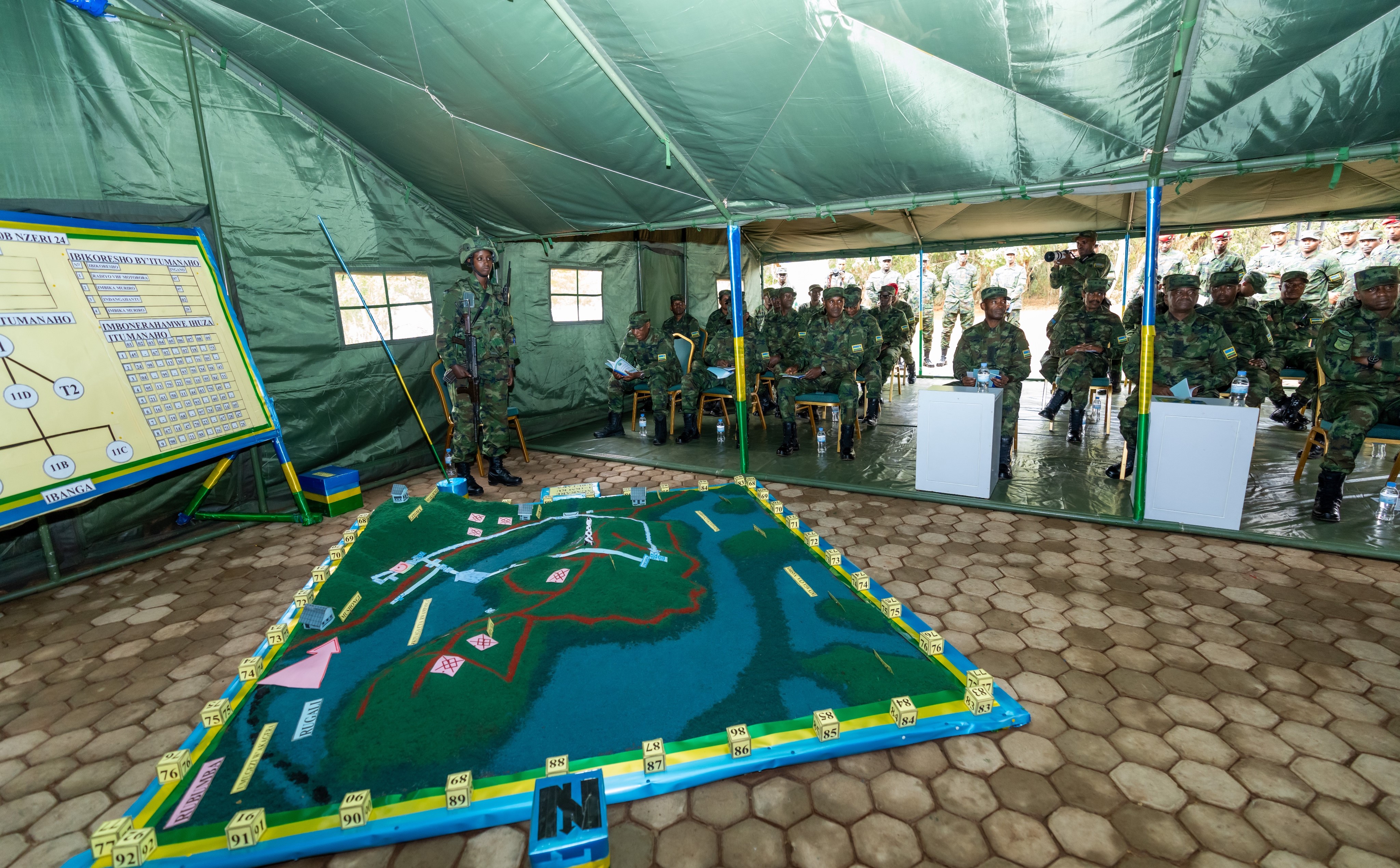 Bagaragaje ubumenyi butandukanye bungukiye muri iyi myitozo