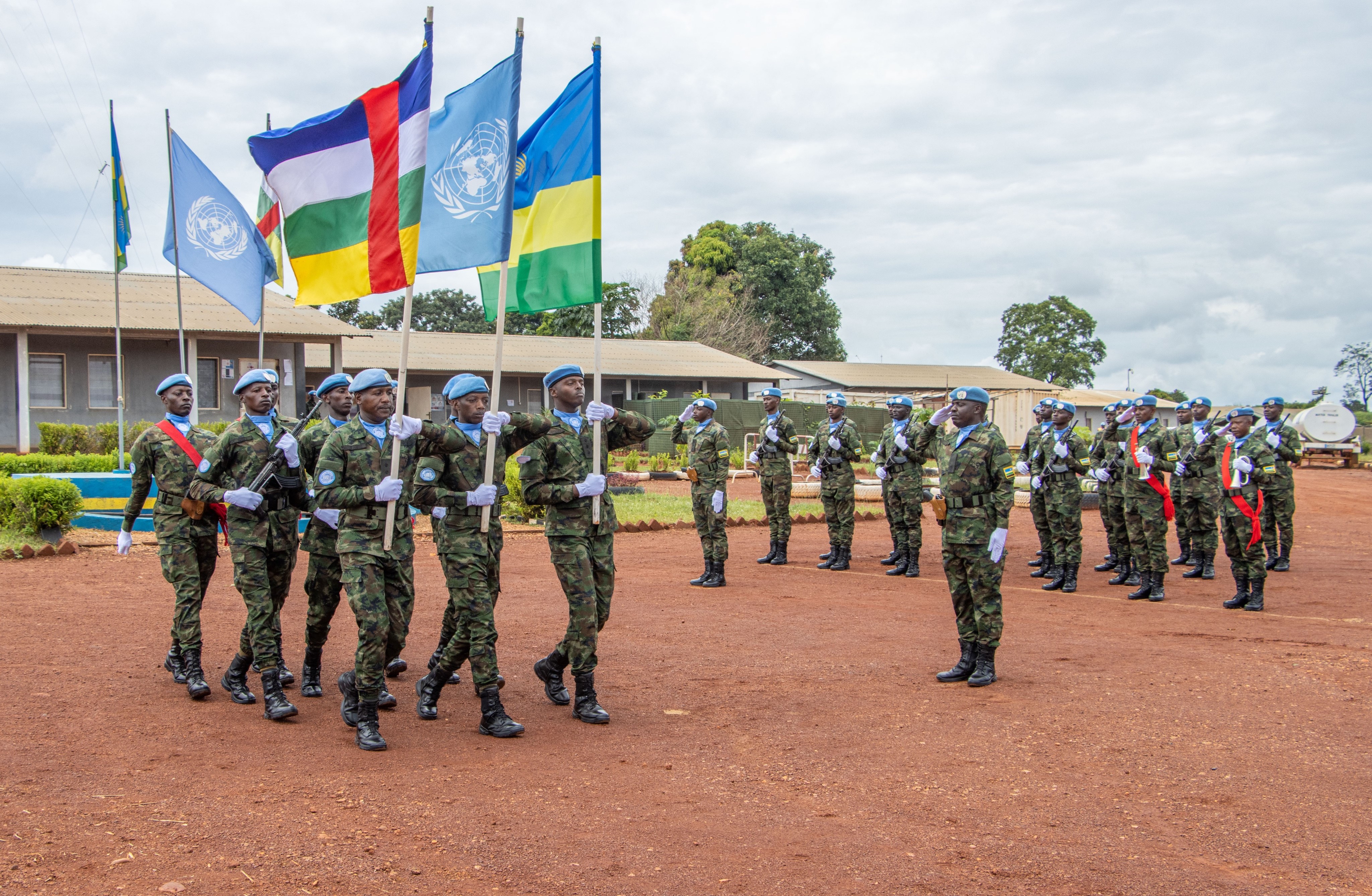 Uyu muhango wabereye ku cyicaro cy'Ingabo z'u Rwanda