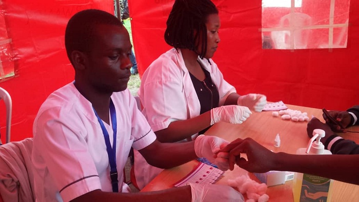 Habayeho igikorwa cyo gusuzuma ku bushake virusi itera SIDA