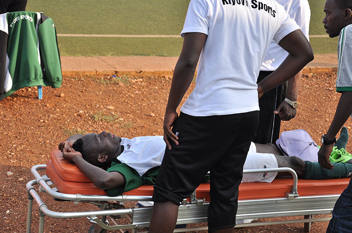 Habimana Yousouf ntiyabashije kurangiza umukino.