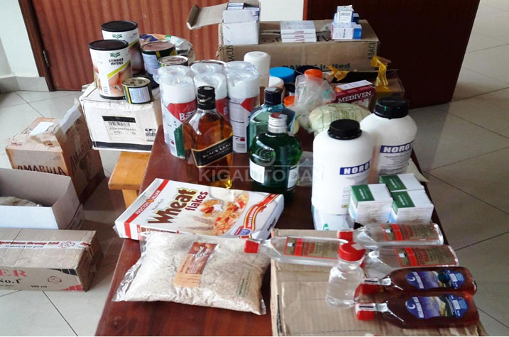 Hafashwe ibicuruzwa bitandukanye bitujuje ubuziranenge