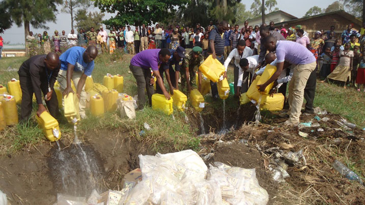Hamenwe litiro 1181 za Kanyanga zafashwe mu mezi yegereza iminsi mikuru.