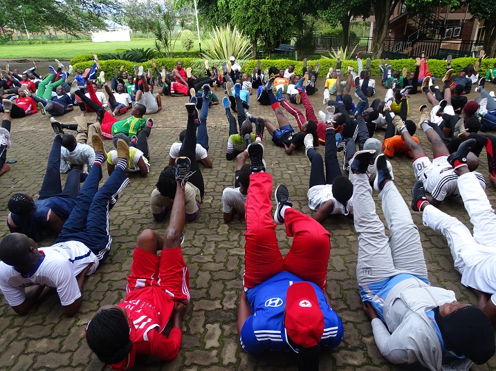 Hanakozwe imyitozo ngororamubiri