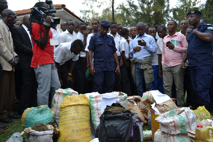 Hangijwe ibiyobyabwenge bya Kanyanga n