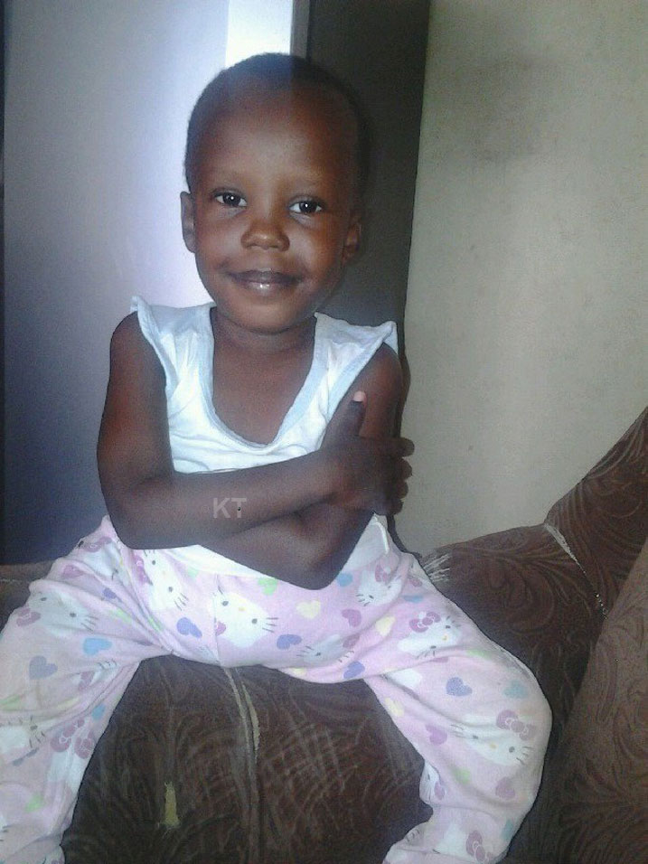 Hari icyizere ko uyu mwana navurwa neza azabaho nk'abandi bana.