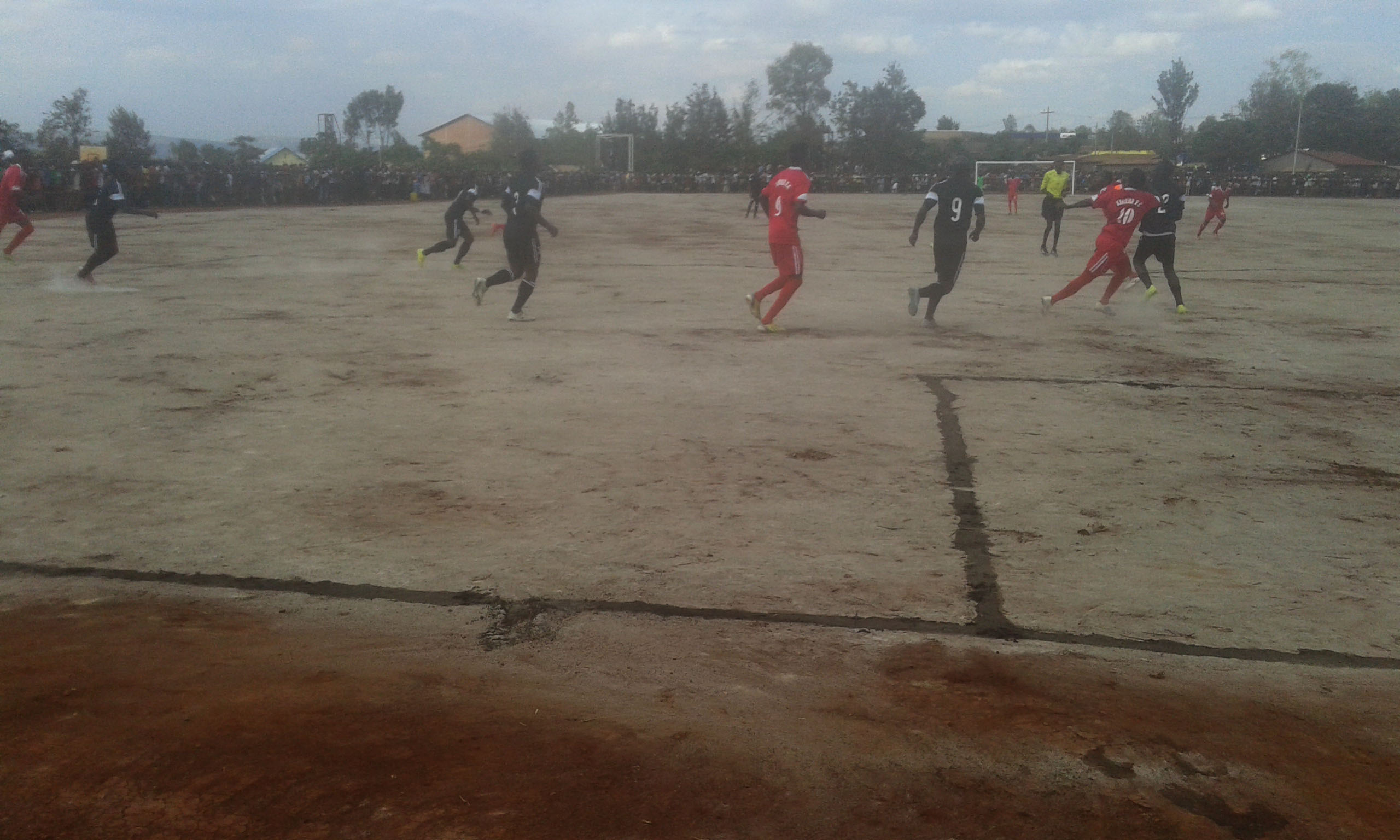 Byarangiye ikipe ya Musanze yambaye umukara itsinzwe kimwe ku busa