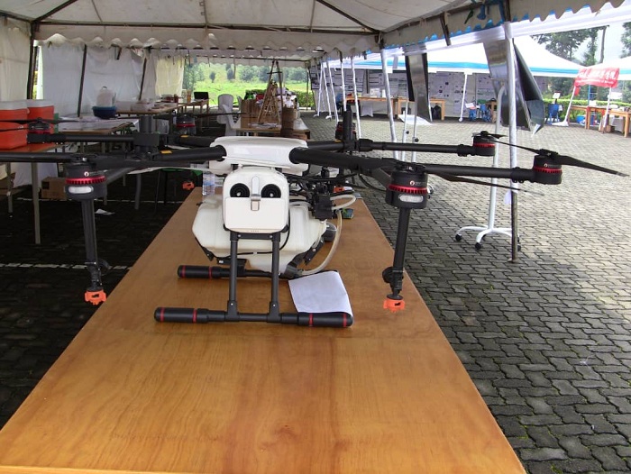 Harimo kwigwa ku buryo Drones zakoreshwa mu buhinzi mu gihugu hose