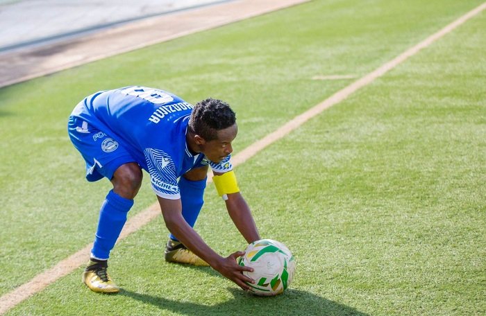 Haruna yatangiye gukina shampiyona y'u Rwanda mu 2005