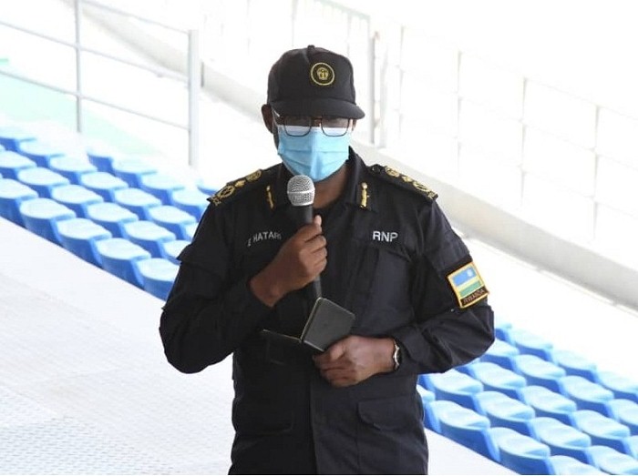 CP Emmanuel Hatari yasabye abamotari kwirinda kwishora mu byaha kuko bibahombya