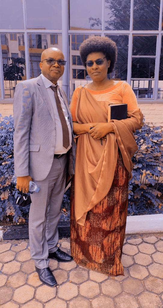 Hategekimana Thomas n'uwo bashakanye