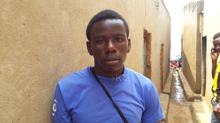 Hagenimana David uyobora Koperative Ahazaza Heza mu Iterambere Nomero ya Mbere, na yo y'abakarani ngufu.