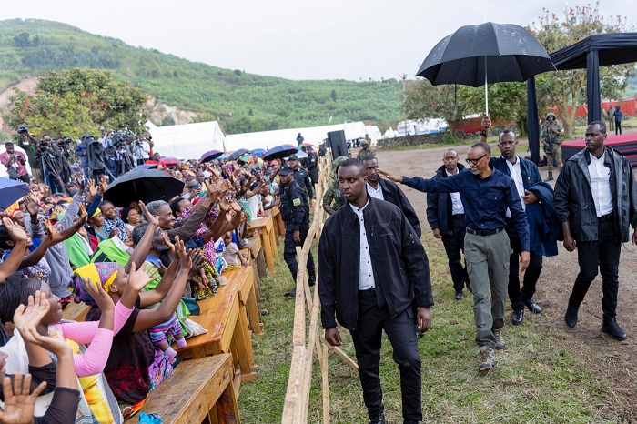 Abo baturage bashimiye Perezida Kagame wabasuye