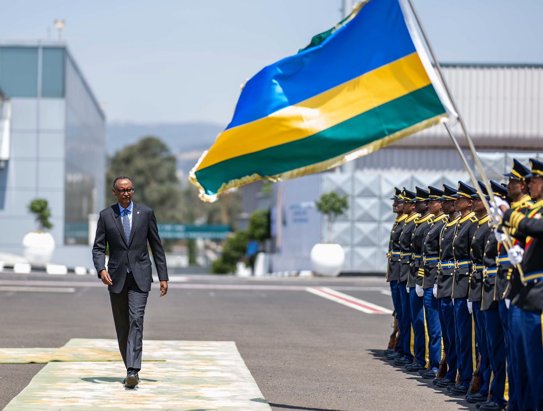 Perezida Paul Kagame yageze muri Ethiopia