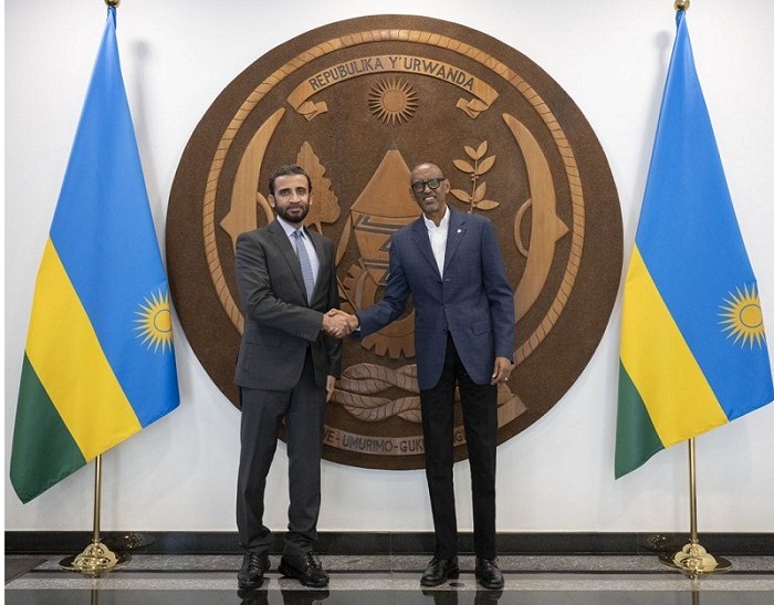 Perezida Kagame yakira Mohammed Al Shaibani