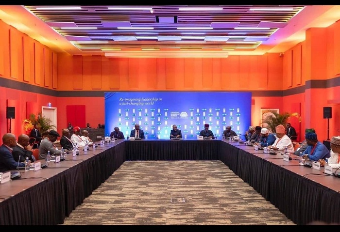 Perezida Kagame yaganiriye na ba Guverineri ba Nigeria bari mu Rwanda