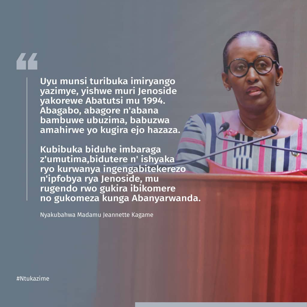 Madamu Jeannette Kagame yifatanyije n