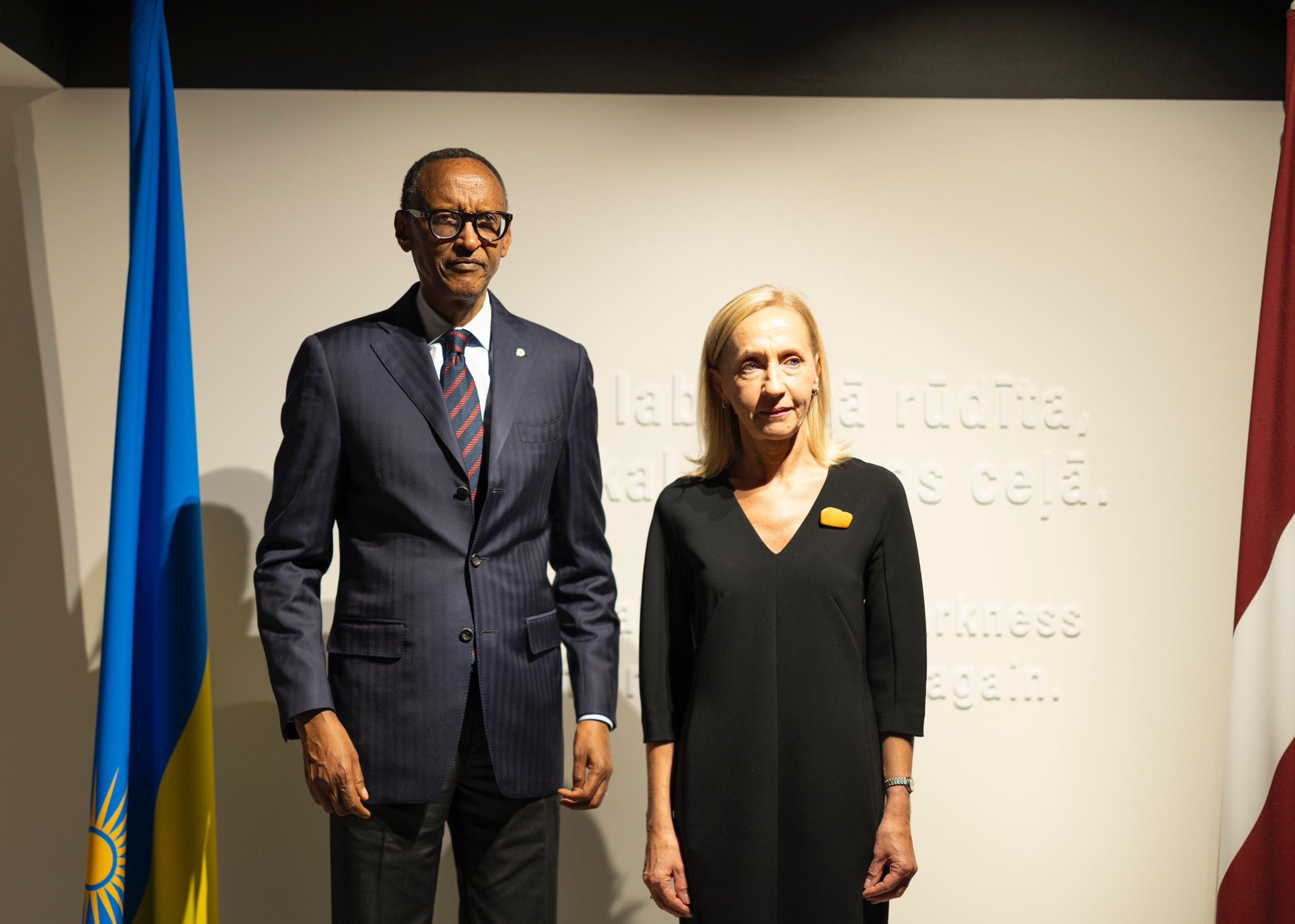 Perezida Kagame ari muri Latvia mu ruzinduko rw
