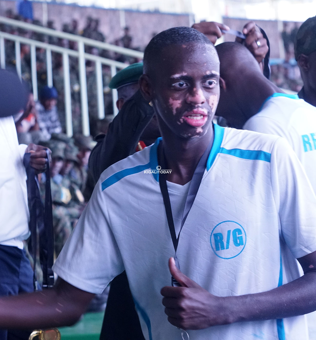 Ndagijimana Peter wa Republican Guard ni we watsinze ibitego byombi muri uyu mukino