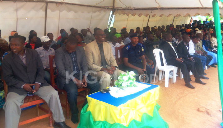 Abaturage n'abayobozi mu Karere ka Gisagara bizihije Umunsi wo Kwibohora.