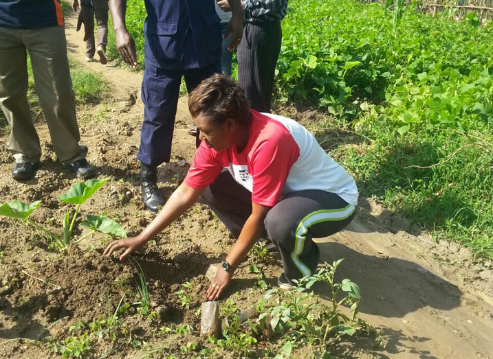 Depite Uwanyirigira Gloriose yifatanyije n