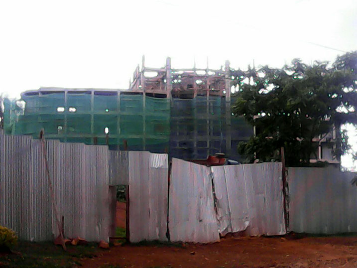 Imirimo yo kubaka Hoteli y'akarere ka Ngoma igeze kuri 70%.