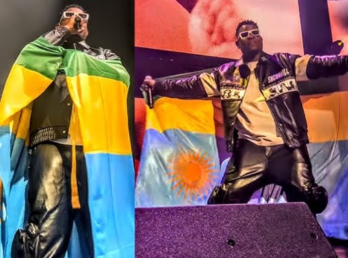 Bruce Melodie yaserutse yambaye idarapo ry'u Rwanda