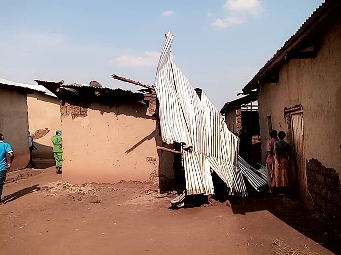 Inzu zabo zarasenyutse ndetse n'indi mitungo irangirika