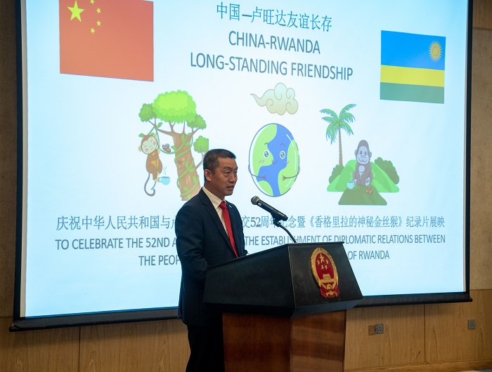 Ambasaderi WANG avuga ko u Bushinwa bugiye kongera imbaraga mu gufatanya n'u Rwanda mu kurengera ibidukikije