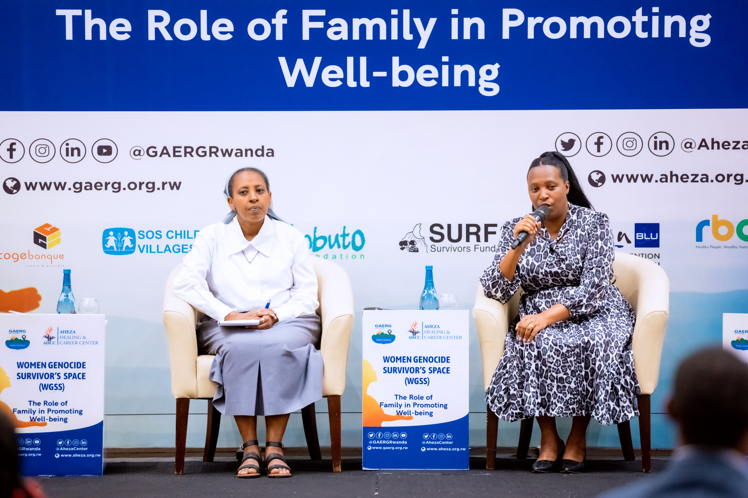 Ni ibiganiro byahuzwaga n'ubuzima bwo mu mutwe