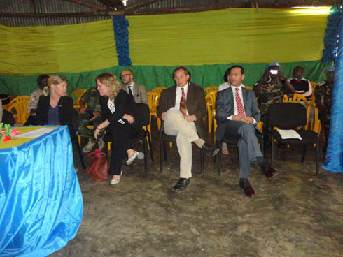 Abahagarariye ibihugu birenga bitanu bari bitabiriye uyu muhango.