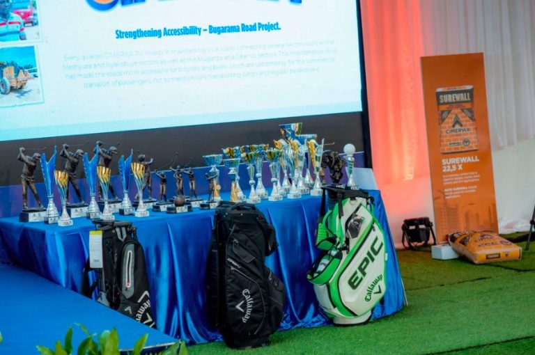 Ibihembo byahawe abatsinze mu irushanwa rya CIMEGOLF 2022